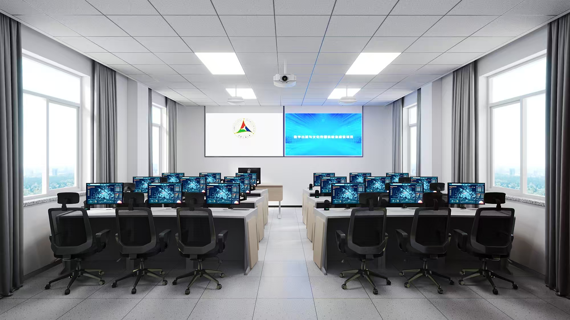 助力某传媒大学数字出版与文化传播实验室建设项目圆满完成